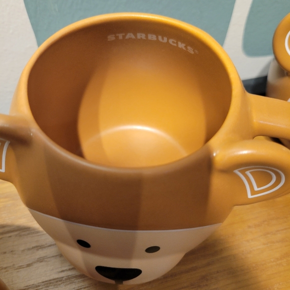 Starbucks 2025 LATAM Mexico Release Holiday Bear Ceramic Mug 14 oz - Picture 7 of 7